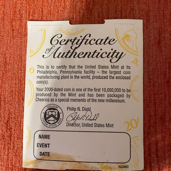 Cheerios Cereal Penny, Sealed - Picture 2 of 2